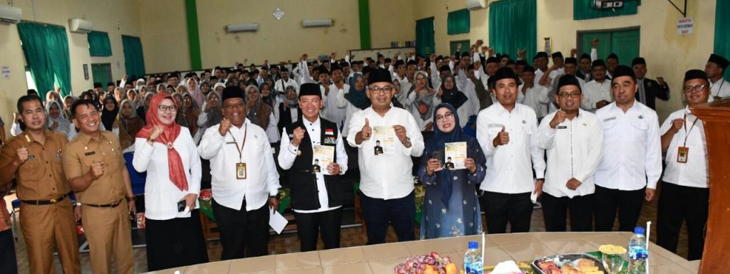 Bupati Buka Rakor Bersama Penyuluh Agama Islam Kemenag dalam Persiapan Menjelang Bulan Suci Ramadhan 1444H