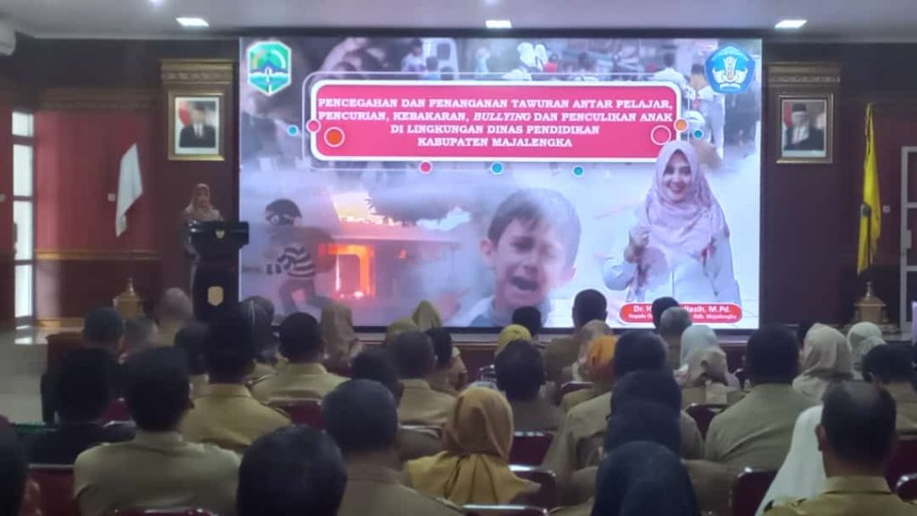 Cegah Maraknya Tawuran Disdik Majalengka adakan Pembinaan para Kepala Sekola