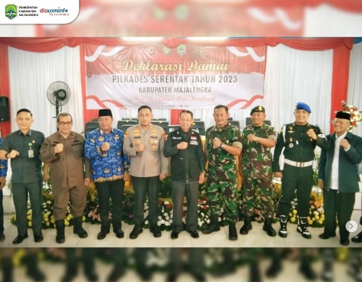 Deklarasi Damai Pilkades, Ciptakan Pilkades Aman dan kondusif