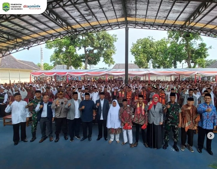 Sebanyak 1.173 orang Calon Jemaah Haji. Majalengka berangkat dari BIJB Kertajati