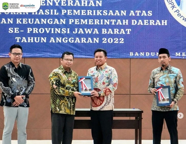 Pemkab Majalengka Raih WTP ke 10 Kali Berturut - Turut