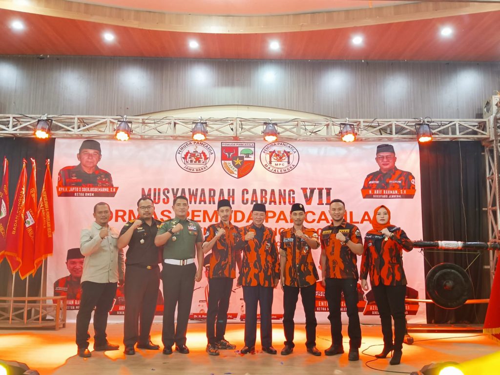 Bupati Hadiri Muscab VII Ormas Pemuda Pancasila Kab.Majalengka Tahun 2023