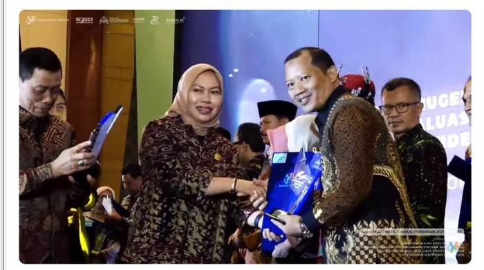 Pemkab Majalengka Raih Penghargaan Anindhita Wistara Data 2023 dari BPS Pusat