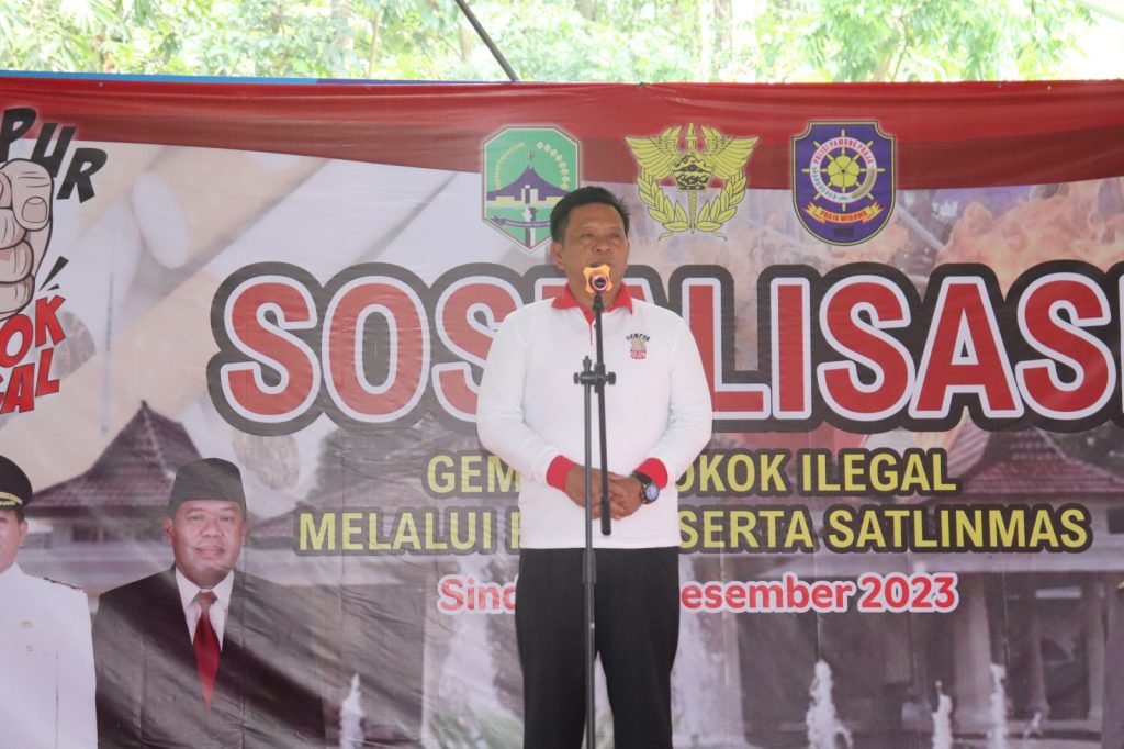Berantas Perederan Rokok Ilegal, Pemkab Majalengka Libatkan Peran Serta SATLINMAS
