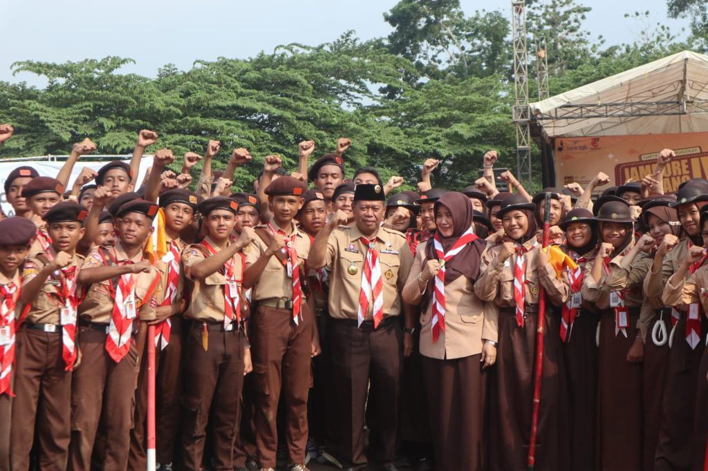 Kwarcab Pramuka Majalengka Gelar Jambore Cabang IV di Buper Sindangkasih