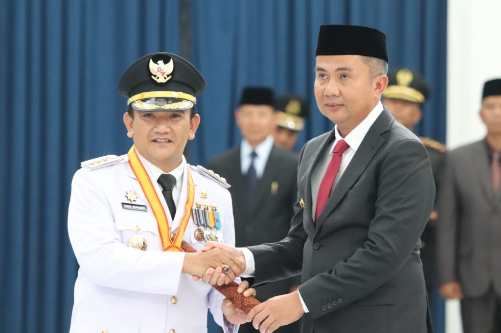 H. Dedi Supandi dilantik jadi Penjabat Bupati Majalengka oleh Penjabat Gubernur Jabar