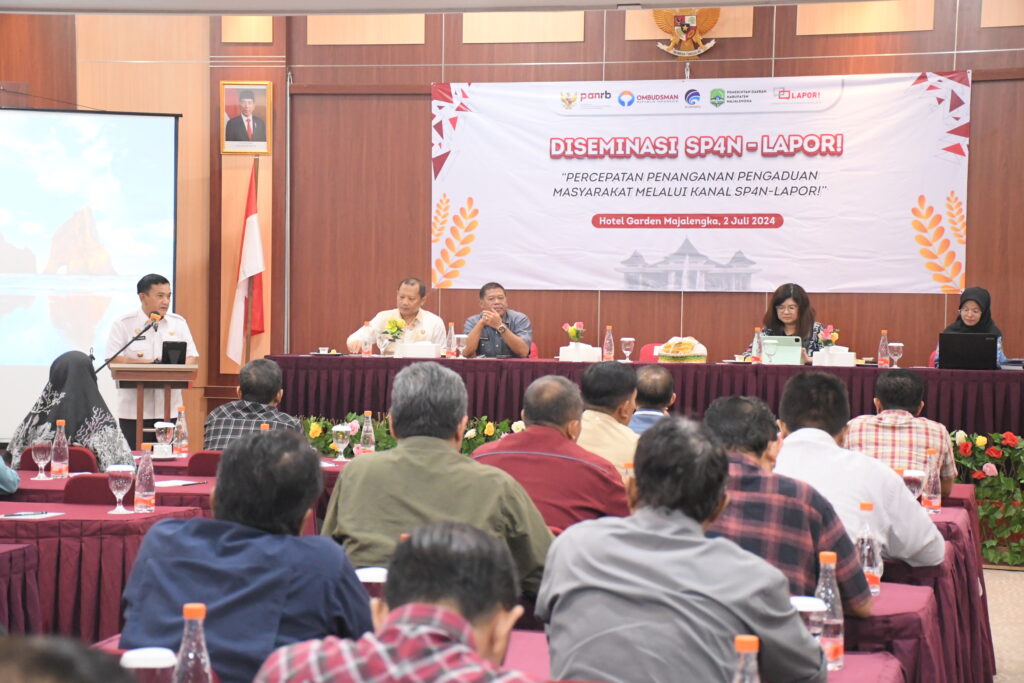 Permudah Pengaduan Pelayanan Publik Diskominfo Majalengka Gelar Deseminasi SP4N LAPOR!
