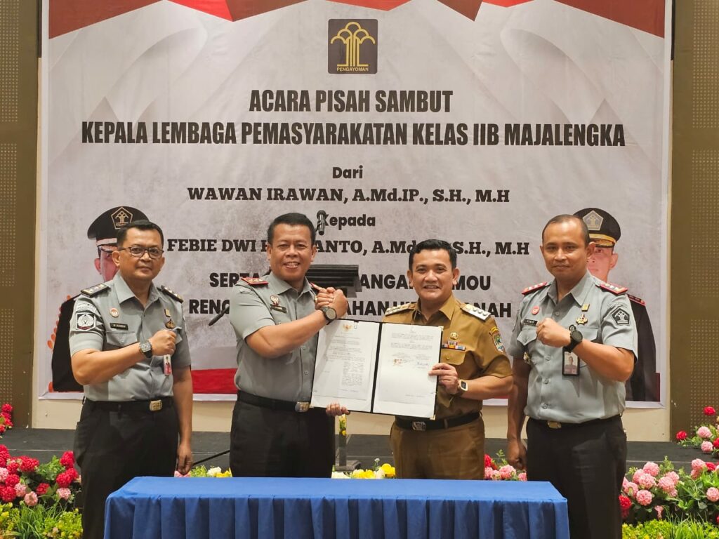 Pemkab Majalengka Hibahkan Lahan<br>Untuk Pembangunan Lapas Baru