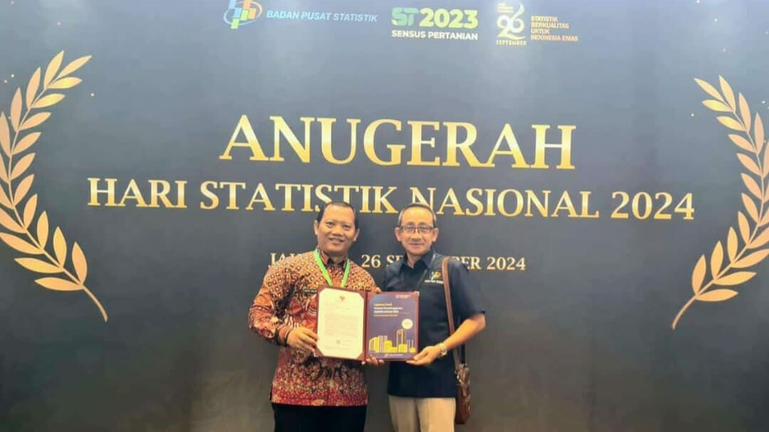 Kabupaten Majalengka Raih Anugerah Statistik dari BPS Pusat
