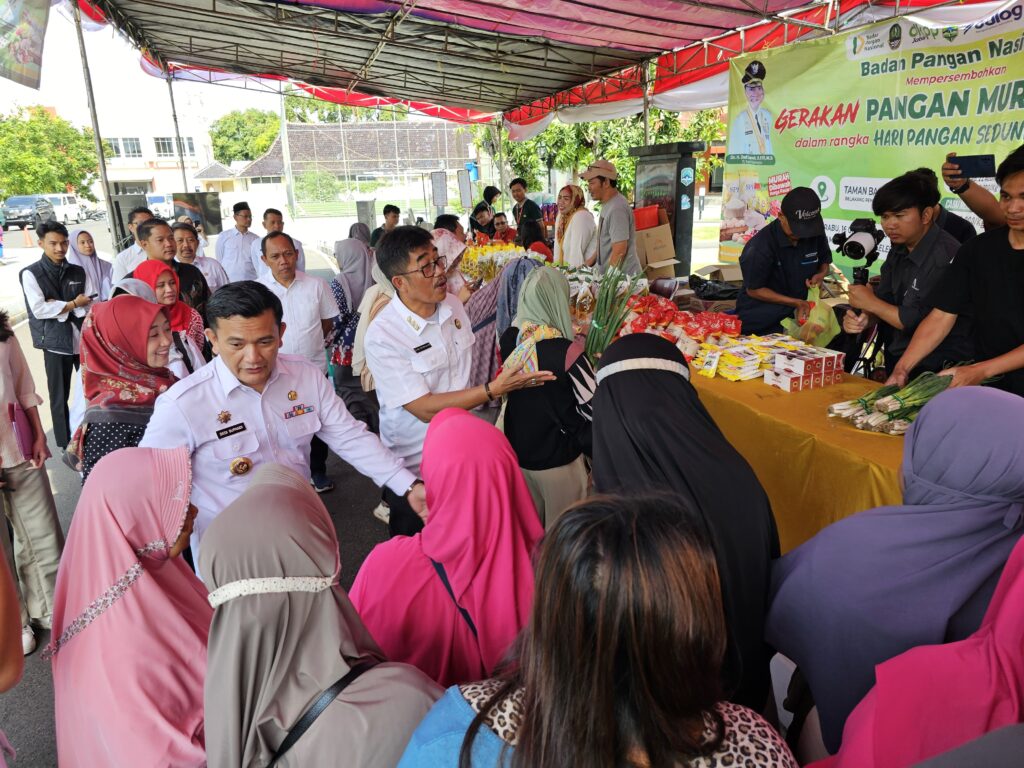 Hari Pangan Sedunia Pemkab Majalengka adakan Gerakan Pangan Murah (GPM)