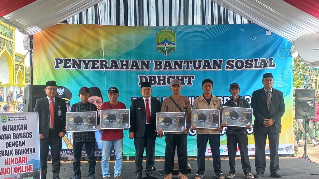 Pemkab Majalengka Salurkan BLT DBHCHT Bagi 2.900 KPM