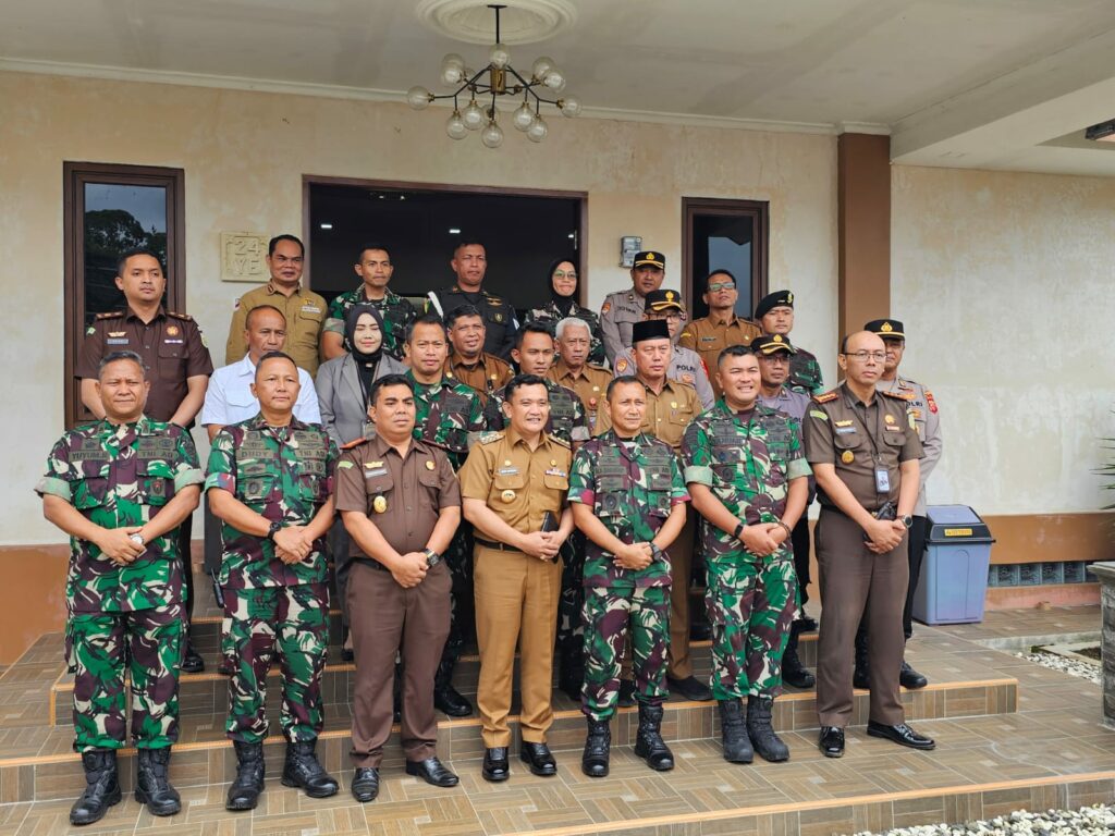 Danrem 063 Sunan Gunung Jati adakan Pasamoan dengan Forkopimda bahas Ketahanan Pangan