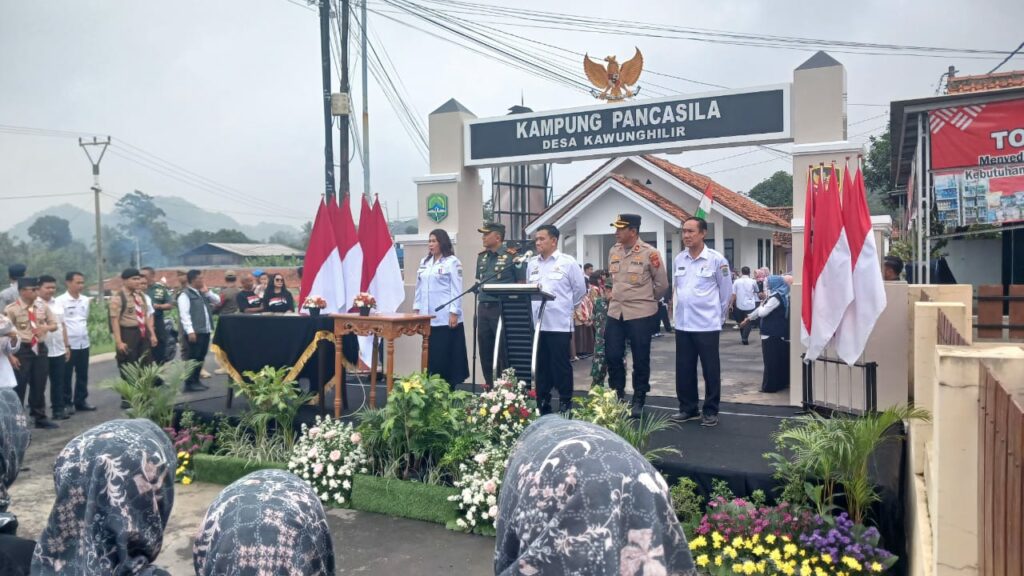 Desa Kawunghilir ditetapkan menjadi Kampung Pancasila, Pj Bupati Ajak Memaknai Ideologi Pancasila di Masyarakat