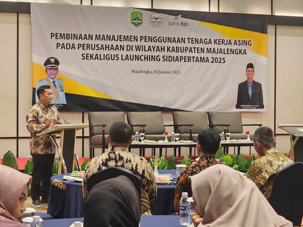 Pj Bupati Majalengka Berhasil Gali PAD Dari Tenaga Kerja Asing Sebesar 2,9 Milyar