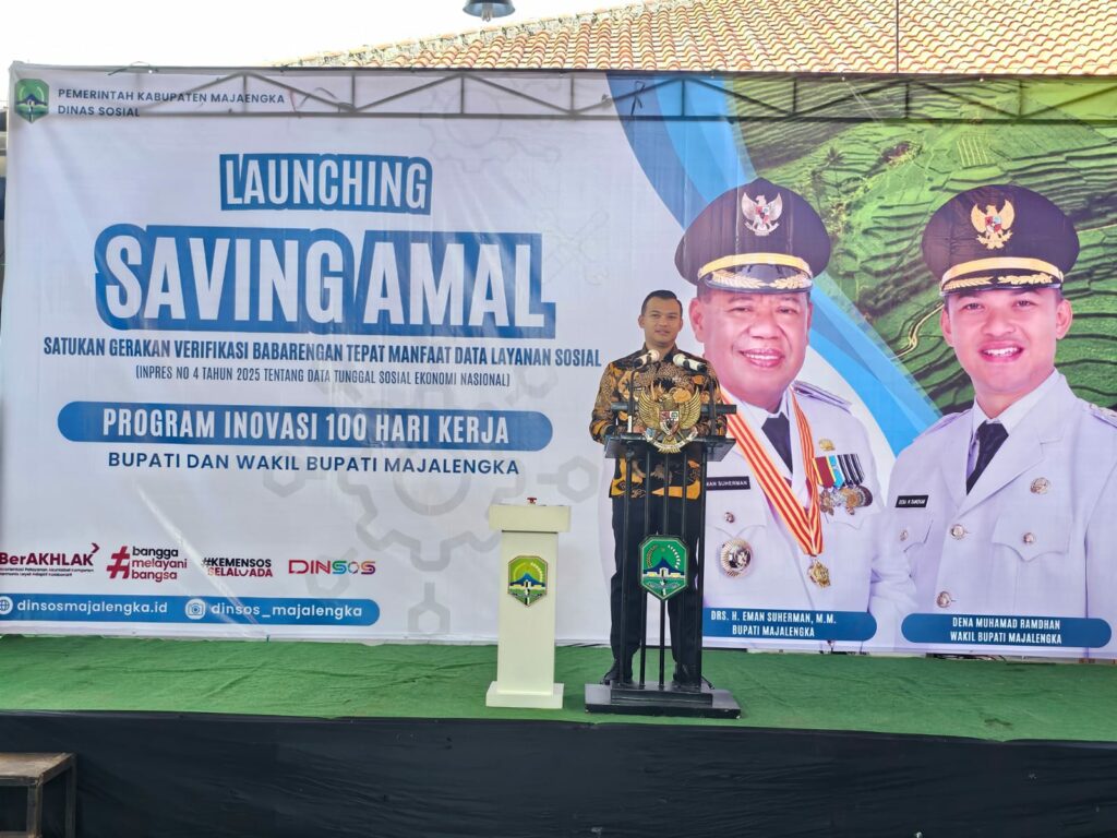 "Saving Amal" Program 100 Hari Kerja Bupati Dan Wakil Bupati Untuk Data Sosial Yang Lebih Akurat