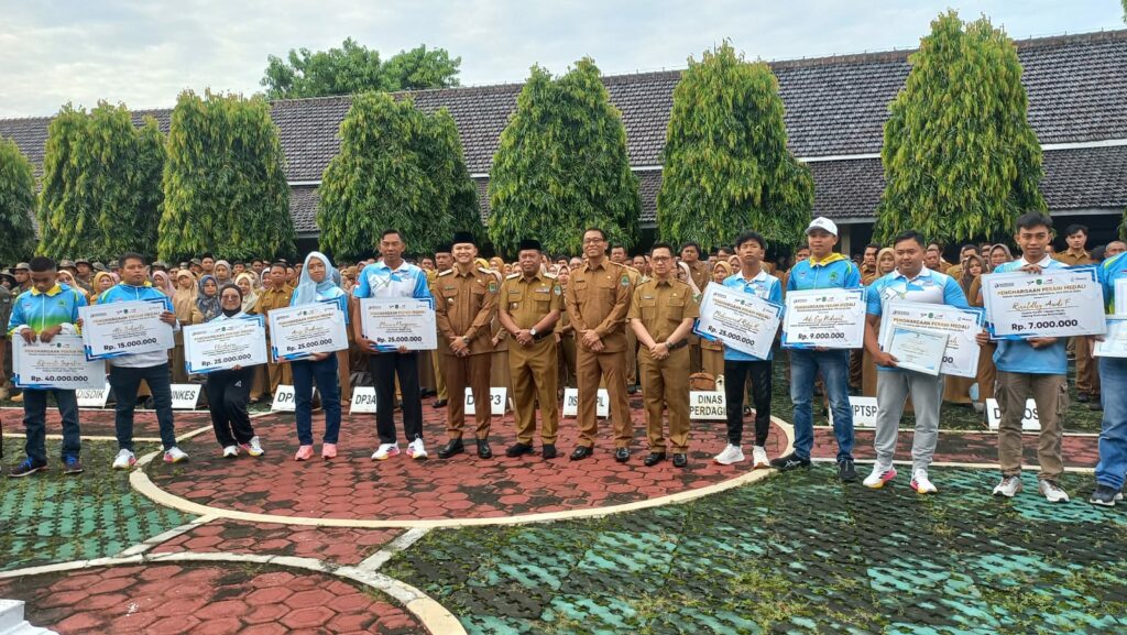 Pemkab Majalengka Berikan Bonus bagi Altlet dan Pelatih NPCI