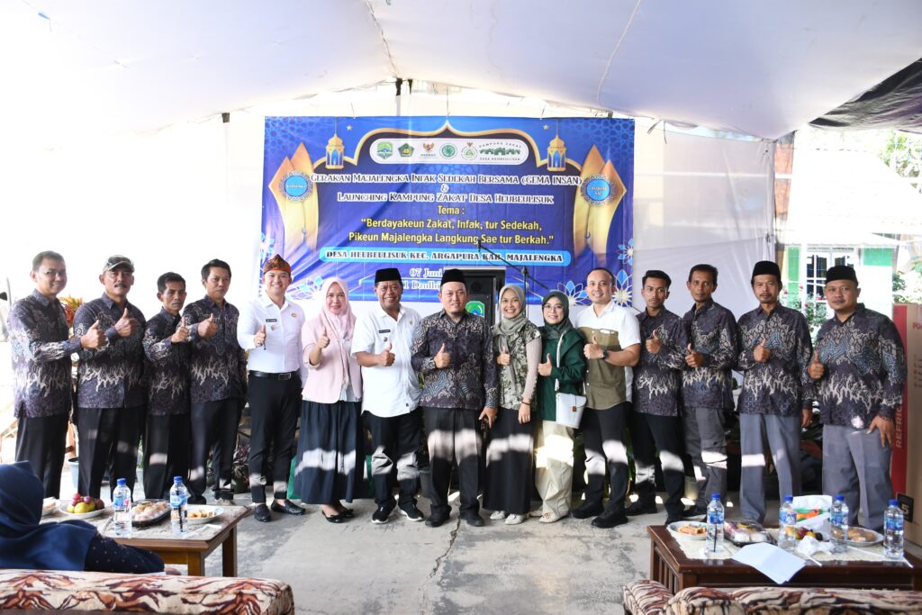 Bupati Eman Suherman Meresmikan Desa Heubeulisuk sebagai “Kampung Zakat”