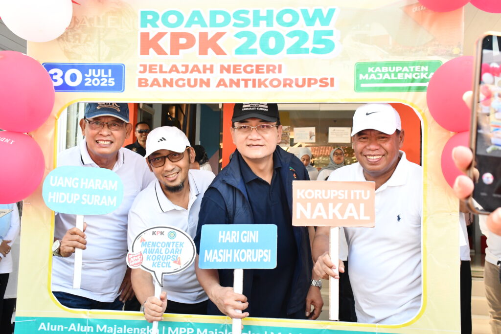 KPK RI menggelar Roadshow " Jelajah Negeri Bangun Antikorupsi 2025 " di Majalengka