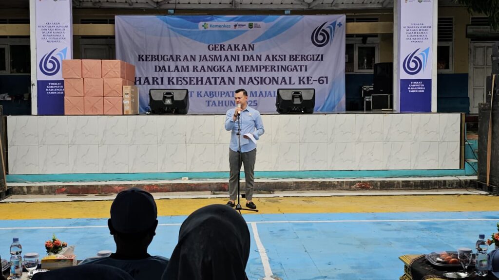 HKN ke-61 di Majalengka: Wabup Dena Ajak Masyarakat Disiplin Hidup Sehat, Generasi Sehat Masa Depan Hebat!