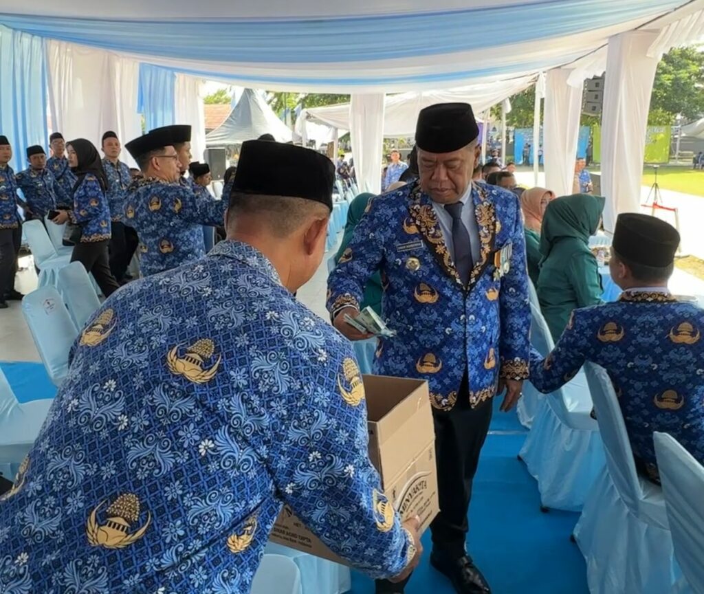 Moment HUT KORPRI ASN Majalengka Kumpulkan Donasi 51 Juta untuk Korban Bencana Alam Aceh dan Sumatera