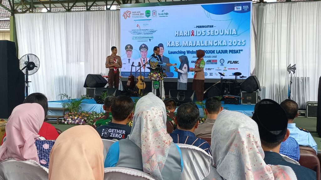 KPA Majalengka Luncurkan Website “Pojok Lajur Pesat” pada Peringatan Hari AIDS Sedunia 2025